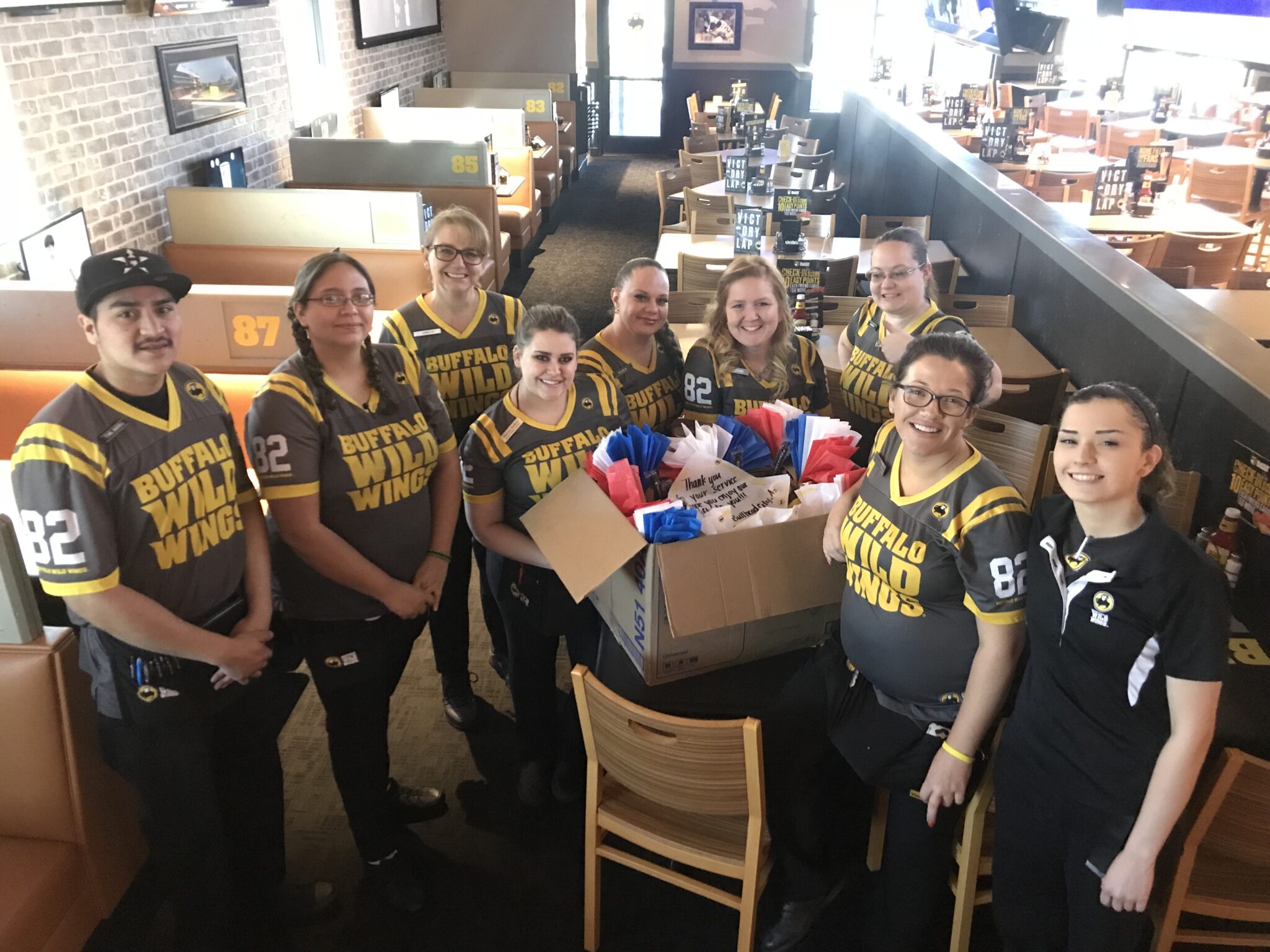 BULLHEAD CITY BUFFALO GIVES SOLDIERS THE BUFFALO EXPERIENCE IN A BOX